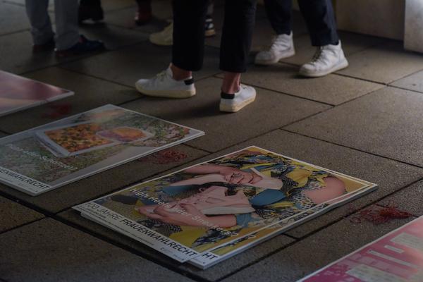 Kunst im öffentlichen Raum Niederösterreich: 100 Jahre Frauenwahlrecht (Präsentation: ) http://www.publicart.at/de/projekte/kuratiert/2018100jahrefrauenwahlrecht | Foto: eSeL.at - Joanna Pianka Foto: eSeL.at - Lorenz Seidler