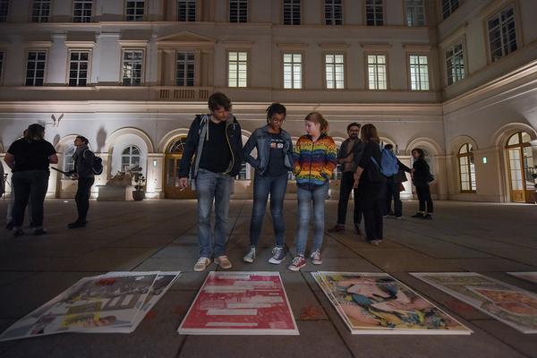 Kunst im öffentlichen Raum Niederösterreich: 100 Jahre Frauenwahlrecht (Präsentation: ) http://www.publicart.at/de/projekte/kuratiert/2018100jahrefrauenwahlrecht | Foto: eSeL.at - Joanna Pianka Foto: eSeL.at - Lorenz Seidler