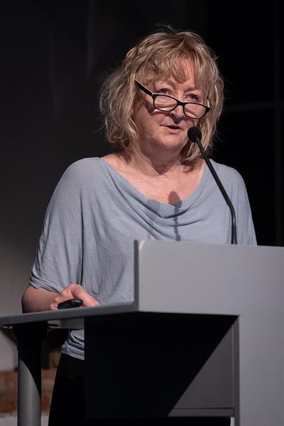 Architekturzentrum Wien: Vortrag Yvonne Farrell (Grafton Architects) — „One thing leads to an­other“ (20.6.2018) https://esel.cc/YvonneFarrell_AzW | Foto: eSeL Foto: eSeL.at - Lorenz Seidler
