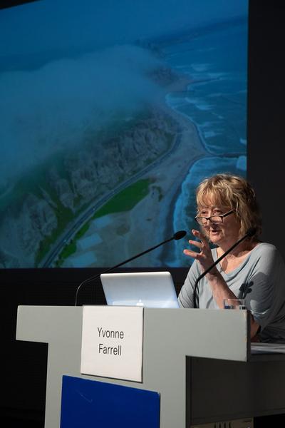 Architekturzentrum Wien: Vortrag Yvonne Farrell (Grafton Architects) — „One thing leads to an­other“ (20.6.2018) https://esel.cc/YvonneFarrell_AzW | Foto: eSeL Foto: eSeL.at - Lorenz Seidler