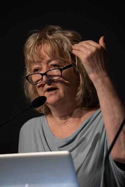 Architekturzentrum Wien: Vortrag Yvonne Farrell (Grafton Architects) — „One thing leads to an­other“ (20.6.2018) https://esel.cc/YvonneFarrell_AzW | Foto: eSeL Foto: eSeL.at - Lorenz Seidler
