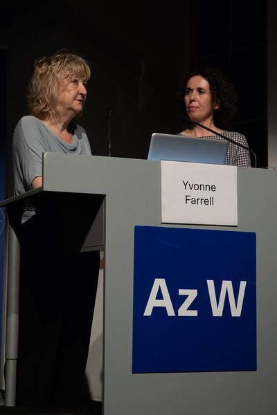 Architekturzentrum Wien: Vortrag Yvonne Farrell (Grafton Architects) — „One thing leads to an­other“ (20.6.2018) https://esel.cc/YvonneFarrell_AzW | Foto: eSeL Foto: eSeL.at - Lorenz Seidler