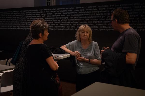 Architekturzentrum Wien: Vortrag Yvonne Farrell (Grafton Architects) — „One thing leads to an­other“ (20.6.2018) https://esel.cc/YvonneFarrell_AzW | Foto: eSeL Foto: eSeL.at - Lorenz Seidler