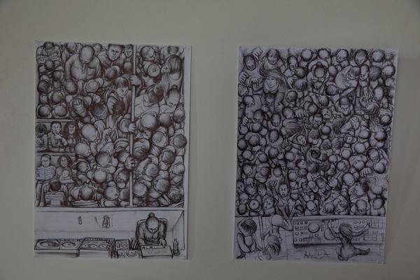 Akademie der Bildenden Künste Wien: Ali Saadat @ Abschlussarbeiten 2017/18 (Semperdepot - Lehargasse, 22.6. - 29.6.2018, Preview) https://esel.cc/akbild_Abschluss17-18 | Foto: eSeL Foto: eSeL.at - Lorenz Seidler