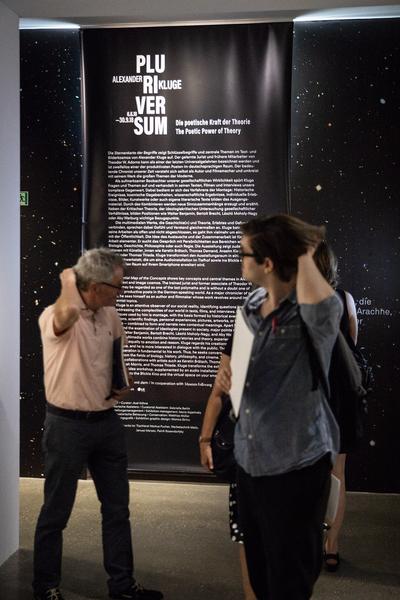 Belvedere 21: Alexander Kluge: Pluriversum (6.6. - 30.9.2018, Pressegespräch) https://esel.at/termin/94339 | Foto: eSeL Foto: eSeL.at - Lorenz Seidler