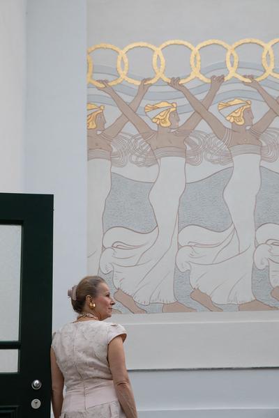 Secession: Gebäude-Führung / Freunde der Secession (13.9.2018) https://www.secession.at/ueber-die-freunde | Foto: eSeL Foto: eSeL.at - Lorenz Seidler