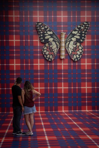 Secession: Anthea Hamilton - The New Life (Eröffnung, 13.9.2018) https://www.secession.at/exhibition/anthea-hamilton | Foto: eSeL Foto: eSeL.at - Lorenz Seidler