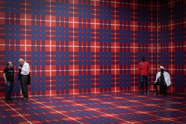 Secession: Anthea Hamilton - The New Life (Eröffnung, 13.9.2018) https://www.secession.at/exhibition/anthea-hamilton | Foto: eSeL Foto: eSeL.at - Lorenz Seidler