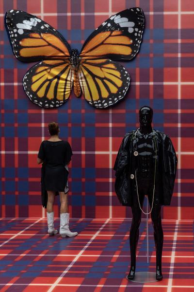 Secession: Anthea Hamilton - The New Life (Eröffnung, 13.9.2018) https://www.secession.at/exhibition/anthea-hamilton | Foto: eSeL Foto: eSeL.at - Lorenz Seidler