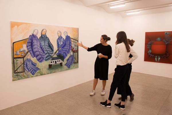 Secession: Anne Speier (Eröffnung, 13.9.2018) https://www.secession.at/exhibition/anne-speier | Foto: eSeL Foto: eSeL.at - Lorenz Seidler