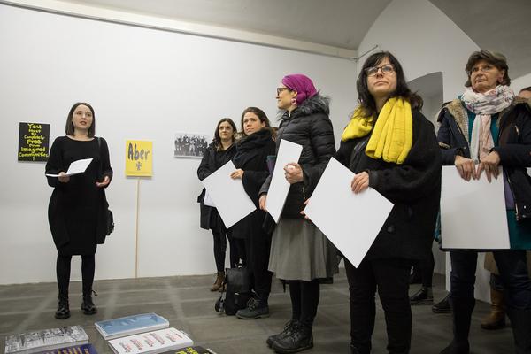 das weisse haus: Eröffnung "Current Signs“ (21.2. - 28.3.2018, Eröffnung) https://esel.at/termin/94932 | Foto: eSeL Foto: eSeL.at - Lorenz Seidler