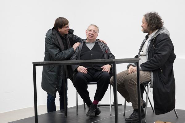 Secession: Rudolf Polanszky im Gespräch mit Andreas Reiter Raabe (23.3.2018, Freunde der Secession) https://esel.at/termin/95113 | Foto: eSeL Foto: eSeL.at - Lorenz Seidler
