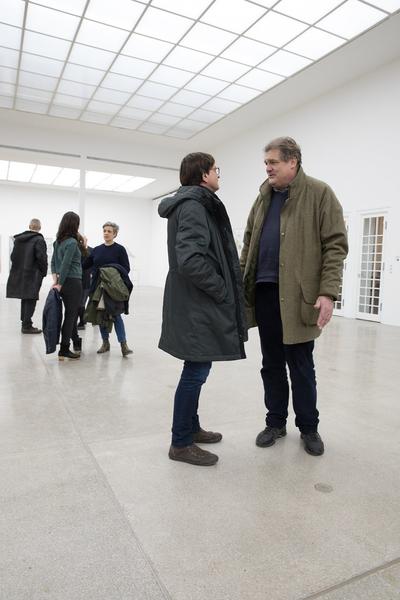 Secession: Rudolf Polanszky im Gespräch mit Andreas Reiter Raabe (23.3.2018, Freunde der Secession) https://esel.at/termin/95113 | Foto: eSeL Foto: eSeL.at - Lorenz Seidler