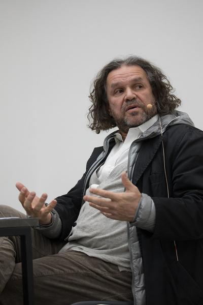 Secession: Rudolf Polanszky im Gespräch mit Andreas Reiter Raabe (23.3.2018, Freunde der Secession) https://esel.at/termin/95113 | Foto: eSeL Foto: eSeL.at - Lorenz Seidler