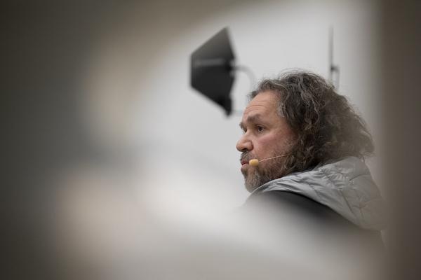 Secession: Rudolf Polanszky im Gespräch mit Andreas Reiter Raabe (23.3.2018, Freunde der Secession) https://esel.at/termin/95113 | Foto: eSeL Foto: eSeL.at - Lorenz Seidler