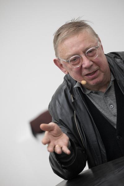 Secession: Rudolf Polanszky im Gespräch mit Andreas Reiter Raabe (23.3.2018, Freunde der Secession) https://esel.at/termin/95113 | Foto: eSeL Foto: eSeL.at - Lorenz Seidler