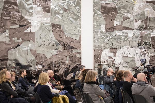 Secession: Rudolf Polanszky im Gespräch mit Andreas Reiter Raabe (23.3.2018, Freunde der Secession) https://esel.at/termin/95113 | Foto: eSeL Foto: eSeL.at - Lorenz Seidler