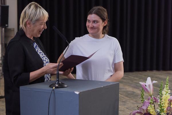 Akademie der Bildenden Künste Wien: Birgit-Jürgenssen-Preis 2018 - Viltė Bražiūnaitė (2.5.2018, Preisverleihung Semperdepot) Foto: eSeL.at - Joanna Pianka Foto: eSeL.at - Joanna Pianka