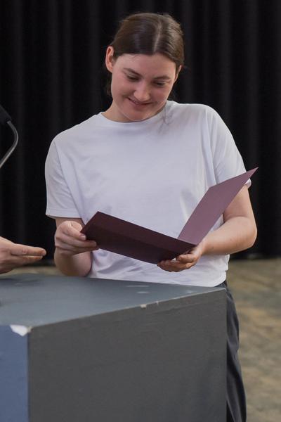 Akademie der Bildenden Künste Wien: Birgit-Jürgenssen-Preis 2018 - Viltė Bražiūnaitė (2.5.2018, Preisverleihung Semperdepot) Foto: eSeL.at - Joanna Pianka Foto: eSeL.at - Joanna Pianka