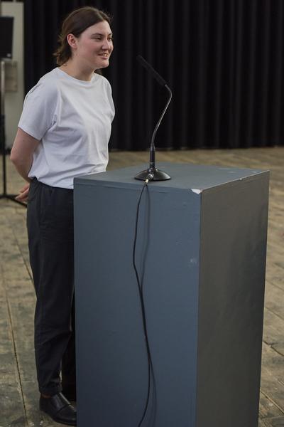Akademie der Bildenden Künste Wien: Birgit-Jürgenssen-Preis 2018 - Viltė Bražiūnaitė (2.5.2018, Preisverleihung Semperdepot) Foto: eSeL.at - Joanna Pianka Foto: eSeL.at - Joanna Pianka