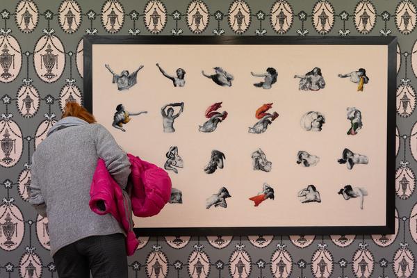 Secession: Elaine Reichek - Now If I Had Been Writing This Story (13.4. – 3.6.2018) https://www.secession.at/exhibition/elaine-reichek | Foto: eSeL Foto: eSeL.at - Lorenz Seidler