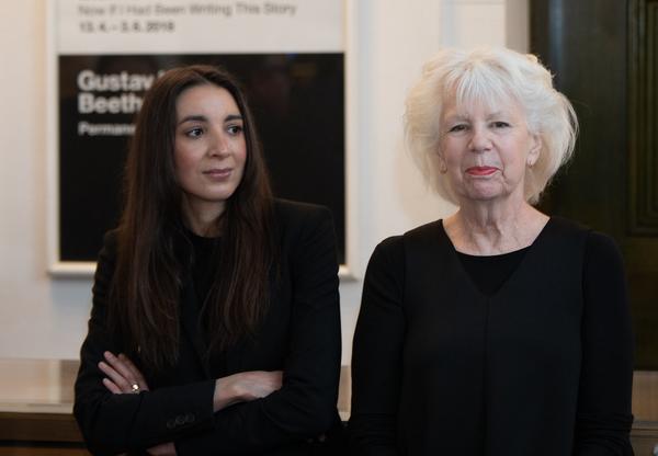 Secession: Eröffnung Bouchra Khalili & Elaine Reichek (12.4.2018) https://www.secession.at/ | Foto: eSeL Foto: eSeL.at - Lorenz Seidler