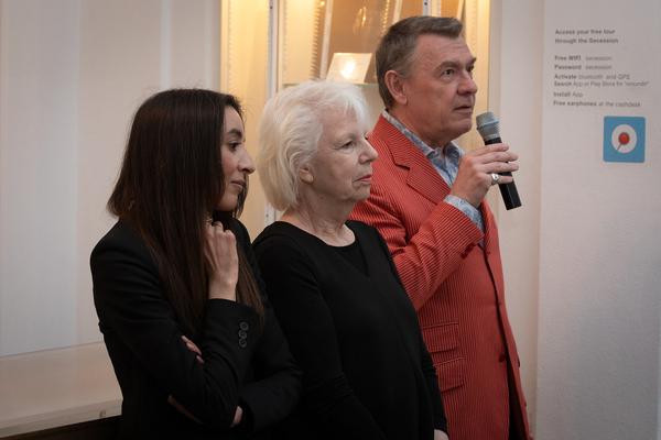 Secession: Eröffnung Bouchra Khalili & Elaine Reichek (12.4.2018) https://www.secession.at/ | Foto: eSeL Foto: eSeL.at - Lorenz Seidler