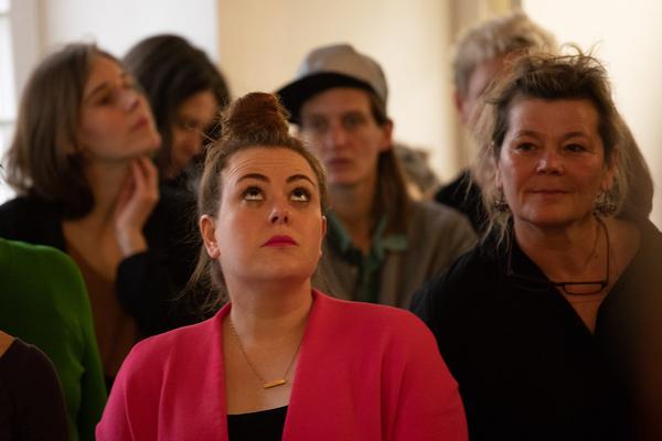 Secession: Eröffnung Bouchra Khalili & Elaine Reichek (12.4.2018) https://www.secession.at/ | Foto: eSeL Foto: eSeL.at - Lorenz Seidler