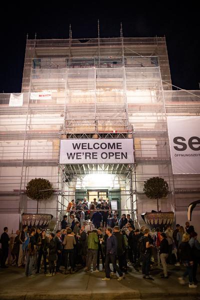 Secession: Eröffnung Bouchra Khalili & Elaine Reichek (12.4.2018) https://www.secession.at/ | Foto: eSeL Foto: eSeL.at - Lorenz Seidler