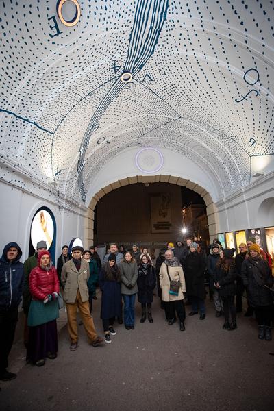 MuseumsQuartier: Eröffnung Brücken- & Sternenpassage (28.11.2018) https://esel.cc/MQpassagen | Foto: eSeL Foto: eSeL.at - Lorenz Seidler