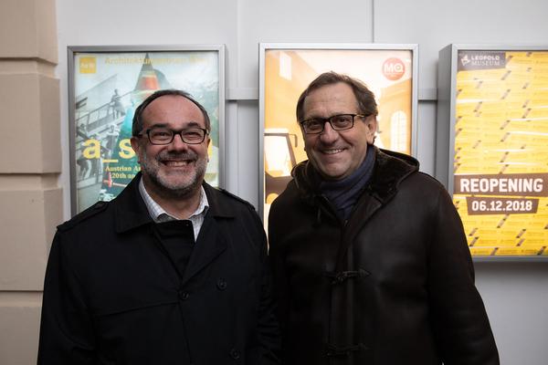 MuseumsQuartier: Eröffnung Brücken- & Sternenpassage (28.11.2018) https://esel.cc/MQpassagen | Foto: eSeL Foto: eSeL.at - Lorenz Seidler