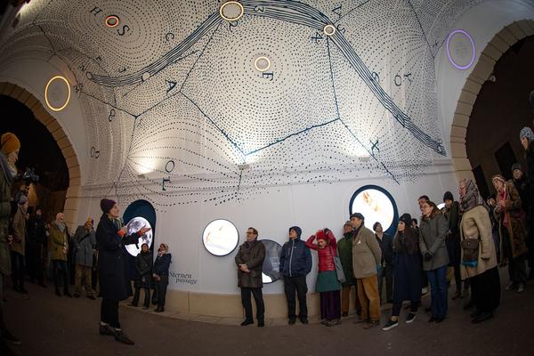 MuseumsQuartier: Eröffnung Brücken- & Sternenpassage (28.11.2018) https://esel.cc/MQpassagen | Foto: eSeL Foto: eSeL.at - Lorenz Seidler