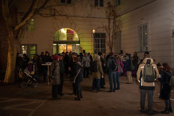 MuseumsQuartier: Eröffnung Brücken- & Sternenpassage (28.11.2018) https://esel.cc/MQpassagen | Foto: eSeL Foto: eSeL.at - Lorenz Seidler
