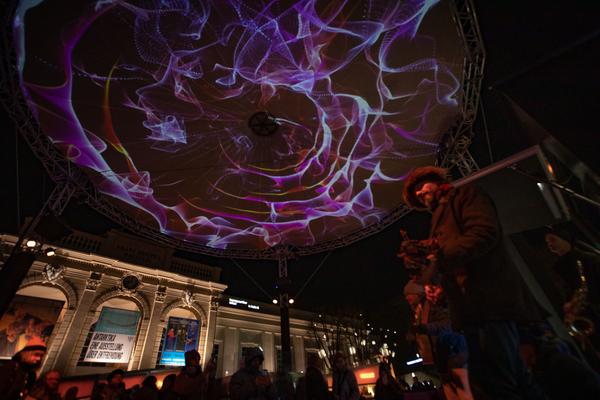 MuseumsQuartier: Eröffnung Brücken- & Sternenpassage (28.11.2018) https://esel.cc/MQpassagen | Foto: eSeL Foto: eSeL.at - Lorenz Seidler