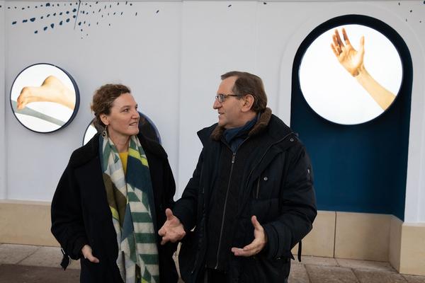 MuseumsQuartier Wien: Sternenpassage (Pressekonferenz, 26.11.2018) Foto: eSeL Foto: eSeL.at - Lorenz Seidler