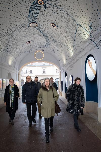 MuseumsQuartier Wien: Sternenpassage (Pressekonferenz, 26.11.2018) Foto: eSeL Foto: eSeL.at - Lorenz Seidler
