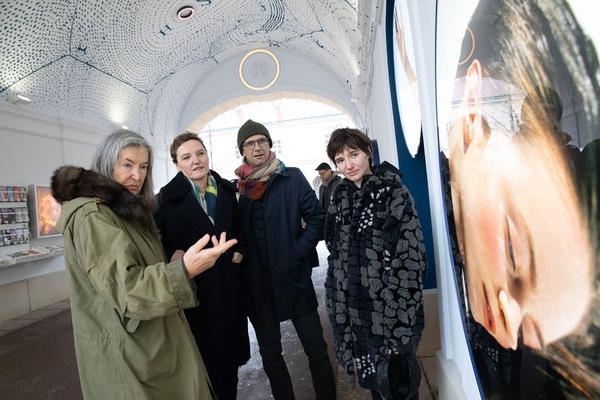 MuseumsQuartier Wien: Sternenpassage (Pressekonferenz, 26.11.2018) Foto: eSeL Foto: eSeL.at - Lorenz Seidler