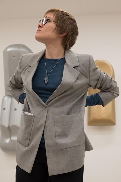 mumok: Bruno Gironcoli. In der Arbeit schüchtern bleiben (3.2. - 27.5.2018, Pressekonferenz / Kuratorinführung) https://www.mumok.at/de/ausstellungen | Foto: eSeL Foto: eSeL.at - Lorenz Seidler