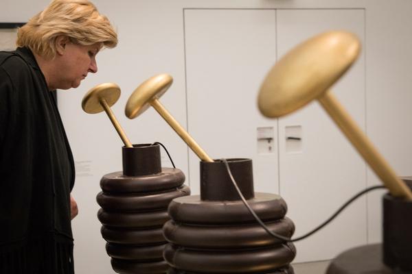 mumok: Bruno Gironcoli. In der Arbeit schüchtern bleiben (3.2. - 27.5.2018, Pressekonferenz / Kuratorinführung) https://www.mumok.at/de/ausstellungen | Foto: eSeL Foto: eSeL.at - Lorenz Seidler
