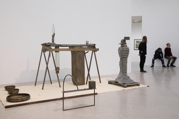 mumok: Bruno Gironcoli. In der Arbeit schüchtern bleiben (3.2. - 27.5.2018, Pressekonferenz / Kuratorinführung) https://www.mumok.at/de/ausstellungen | Foto: eSeL Foto: eSeL.at - Lorenz Seidler