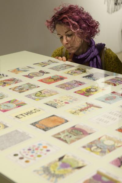 mumok: Bruno Gironcoli. In der Arbeit schüchtern bleiben (3.2. - 27.5.2018, Pressekonferenz / Kuratorinführung) https://www.mumok.at/de/ausstellungen | Foto: eSeL Foto: eSeL.at - Lorenz Seidler