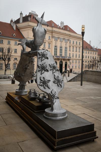 mumok: Bruno Gironcoli. In der Arbeit schüchtern bleiben (3.2. - 27.5.2018, Pressekonferenz / Kuratorinführung) https://www.mumok.at/de/ausstellungen | Foto: eSeL Foto: eSeL.at - Lorenz Seidler