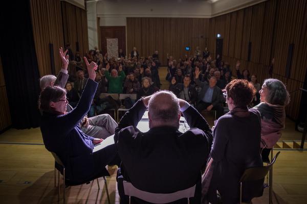 Haus der Geschichte Österreich: Mythos Heldenplatz - Buchpräsentation & Diskussion (23.3.2018, Weltmuseum Vortragssaal) https://www.hdgoe.at/event/buchpraesentation-mythos-heldenplatz | Foto: eSeL Foto: eSeL.at - Lorenz Seidler