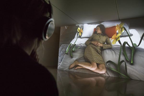 mumok: Cecile B. Evans - Amoz World (23.3  - 1.7.2018, Presseführung) https://www.mumok.at/de/events/cecile-b-evans | Foto: eSeL Foto: eSeL.at - Lorenz Seidler