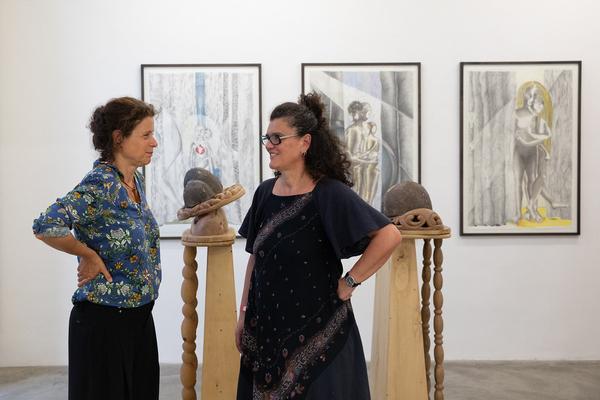 Galerie Martin Janda: Christine & Irene Hohenbüchler (06.06.–21.07.2018) https://esel.at/termin/97012 | Foto: eSeL Foto: eSeL.at - Lorenz Seidler