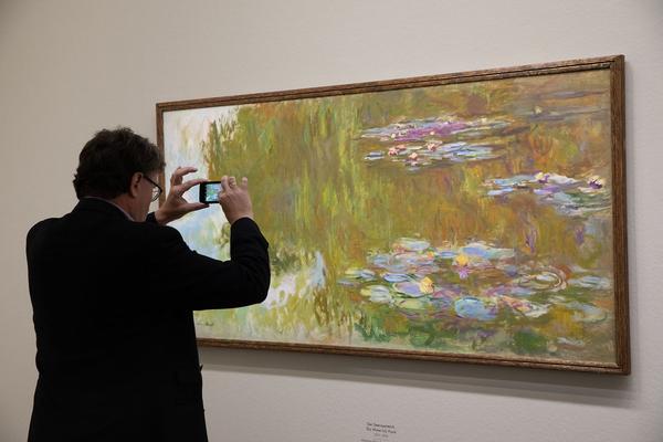 Albertina: Claude Monet (21.9.2018 - 6.1.2019) https://www.albertina.at/ausstellungen/monet | Foto: eSeL Foto: eSeL.at - Lorenz Seidler