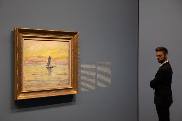 Albertina: Claude Monet (21.9.2018 - 6.1.2019) https://www.albertina.at/ausstellungen/monet | Foto: eSeL Foto: eSeL.at - Lorenz Seidler