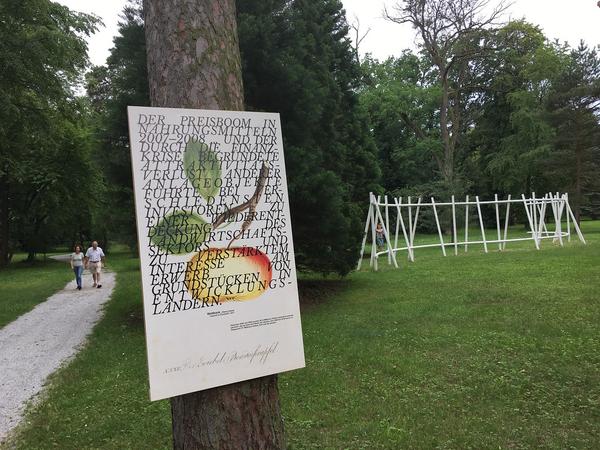 Kunst im öffentlichen Raum Niederösterreich: Counterpoints II – Kunst im Park 2018 (27.5.2018) https://esel.at/termin/96577 | Foto: eSeL