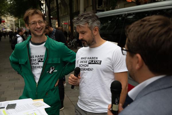 Was haben diese PLÄTZE schon gesehen?  Demonstrationen in Wien von 2018 - 2018 (14.6.2018) http://www.plaetze.at | Fotos: eSeL & MVD Foto: eSeL.at