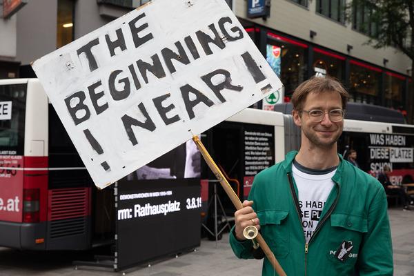 Was haben diese PLÄTZE schon gesehen?  Demonstrationen in Wien von 2018 - 2018 (14.6.2018) http://www.plaetze.at | Fotos: eSeL & MVD Foto: eSeL.at